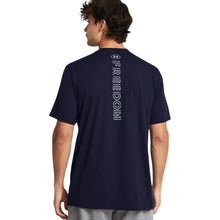 Load image into Gallery viewer, Under Armour Freedom Amp 4 T-Shirt (Navy)