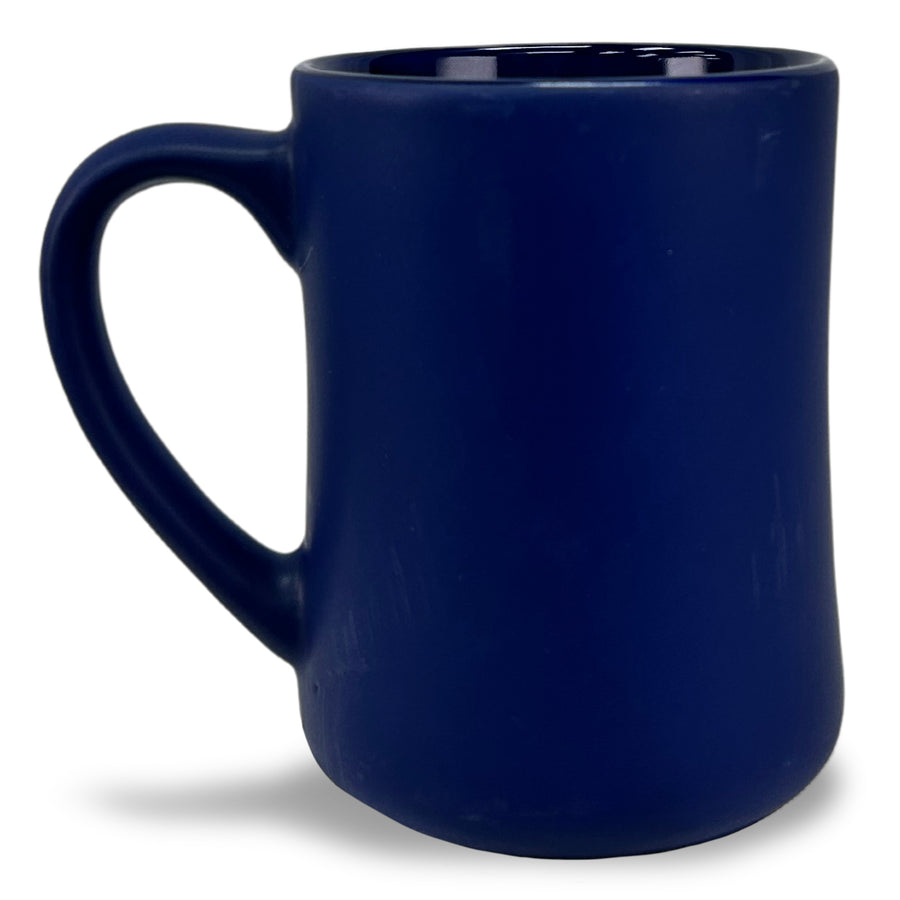 Navy American Flag MK Etched Mug (Blue)