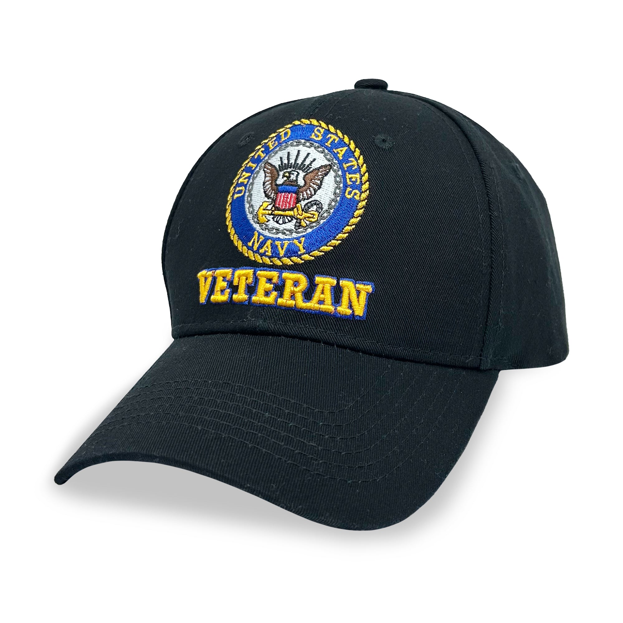 Navy Veteran Hat (Black) – Navy Gear