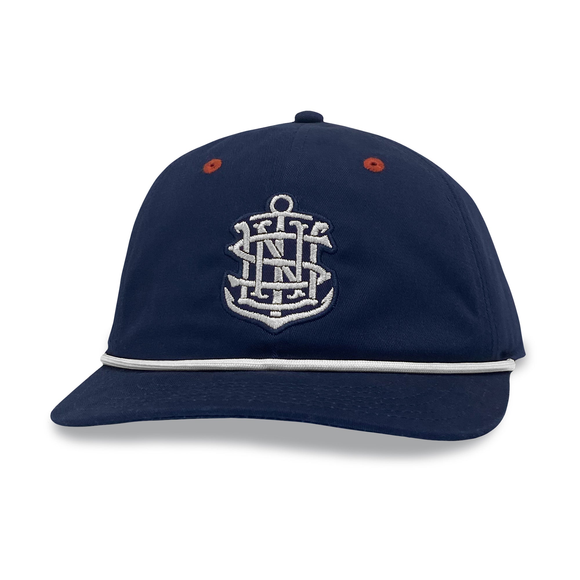 Navy Under Armour Washed Low Crown Flat Adjustable Hat (Navy