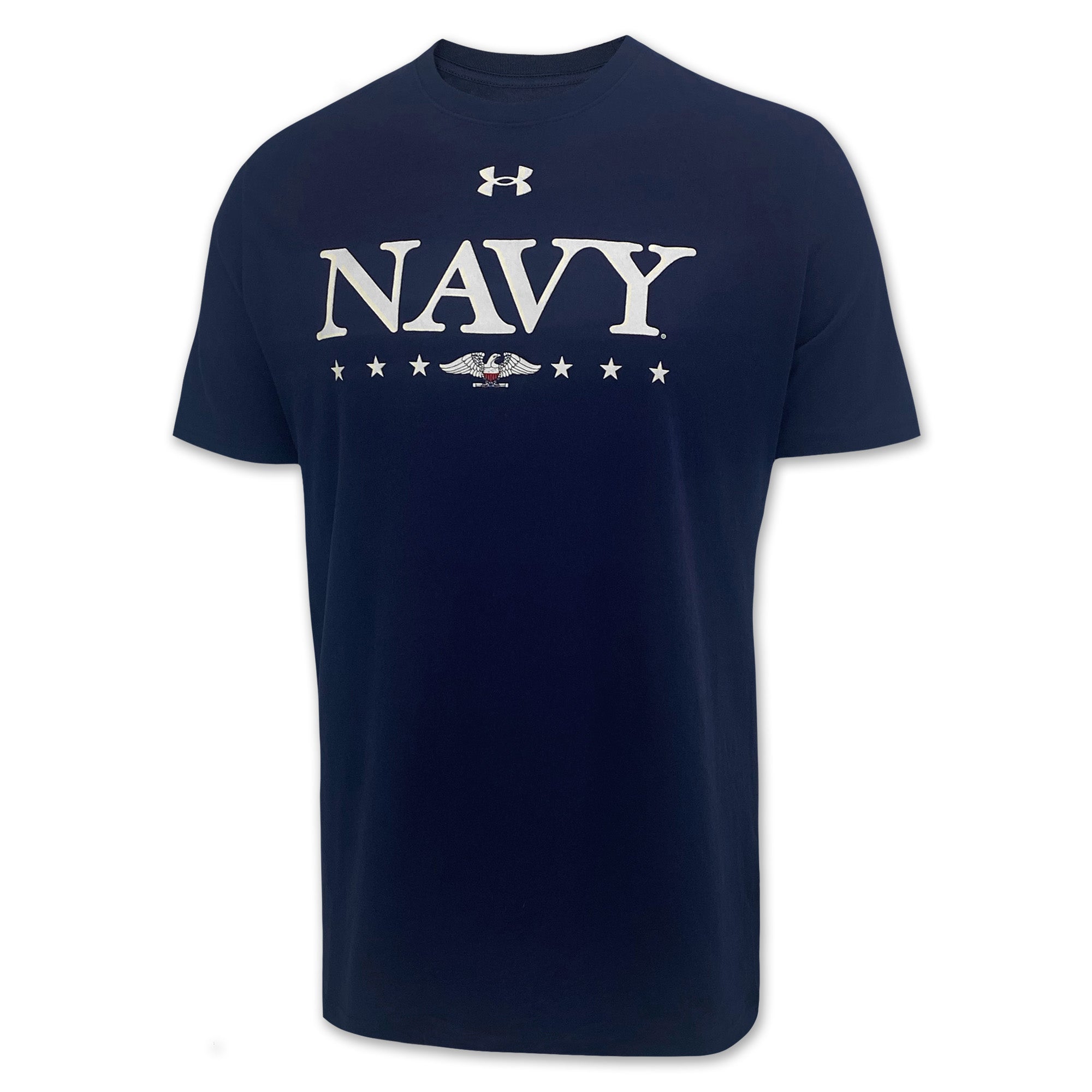 Under Armour Navy Eagle Cotton T-Shirt (Navy) – Navy Gear