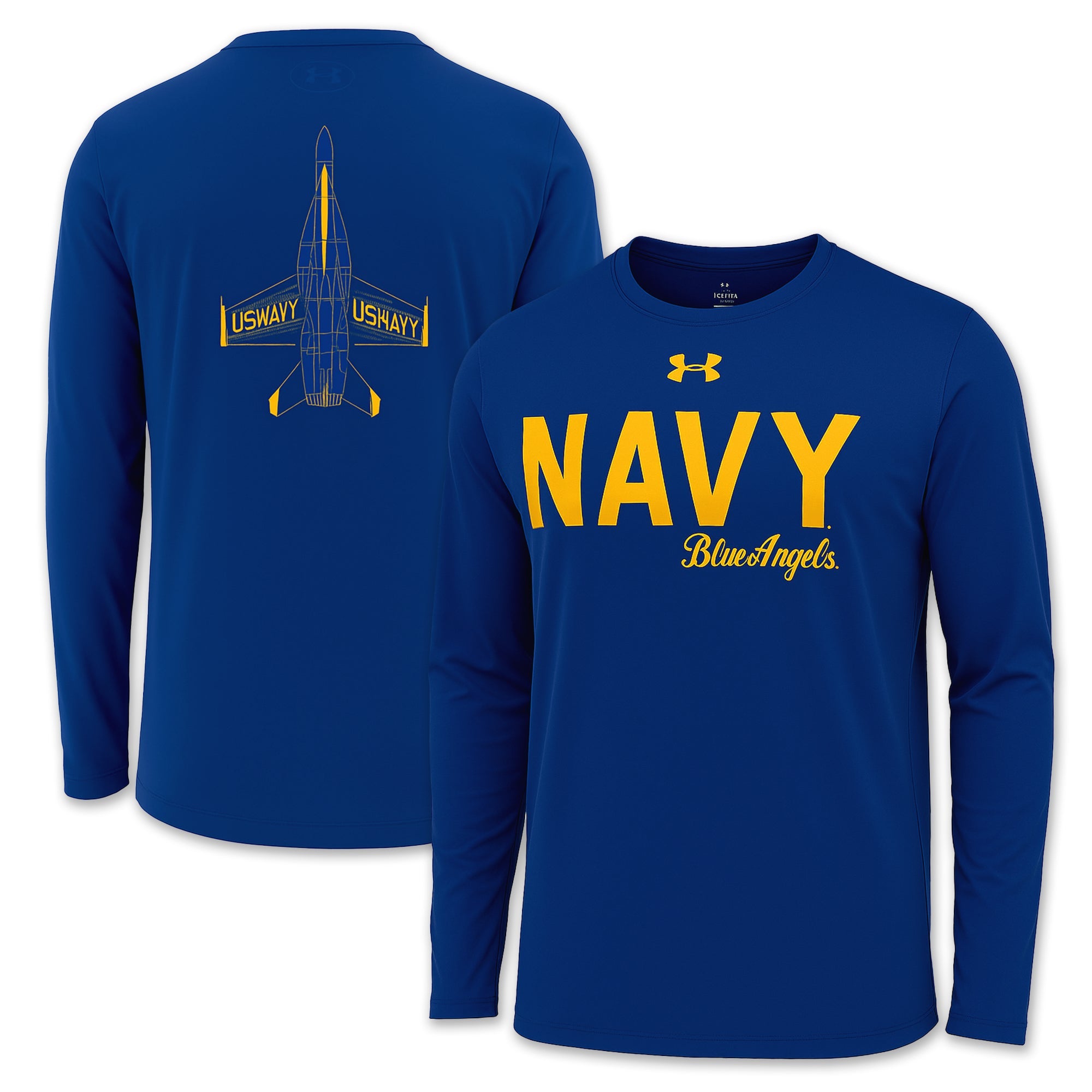Navy Under Armour Blue Angels Long Sleeve T-Shirt (Royal) – Navy Gear