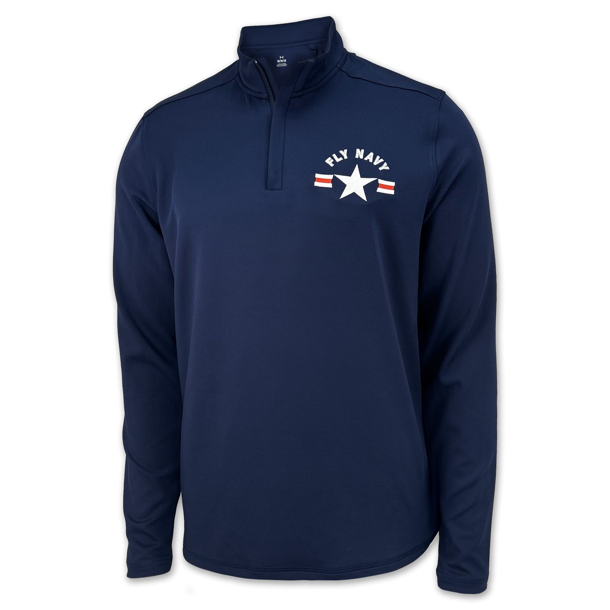Navy Under Armour Fly Navy All Day Lightweight 1/4 Zip (Navy