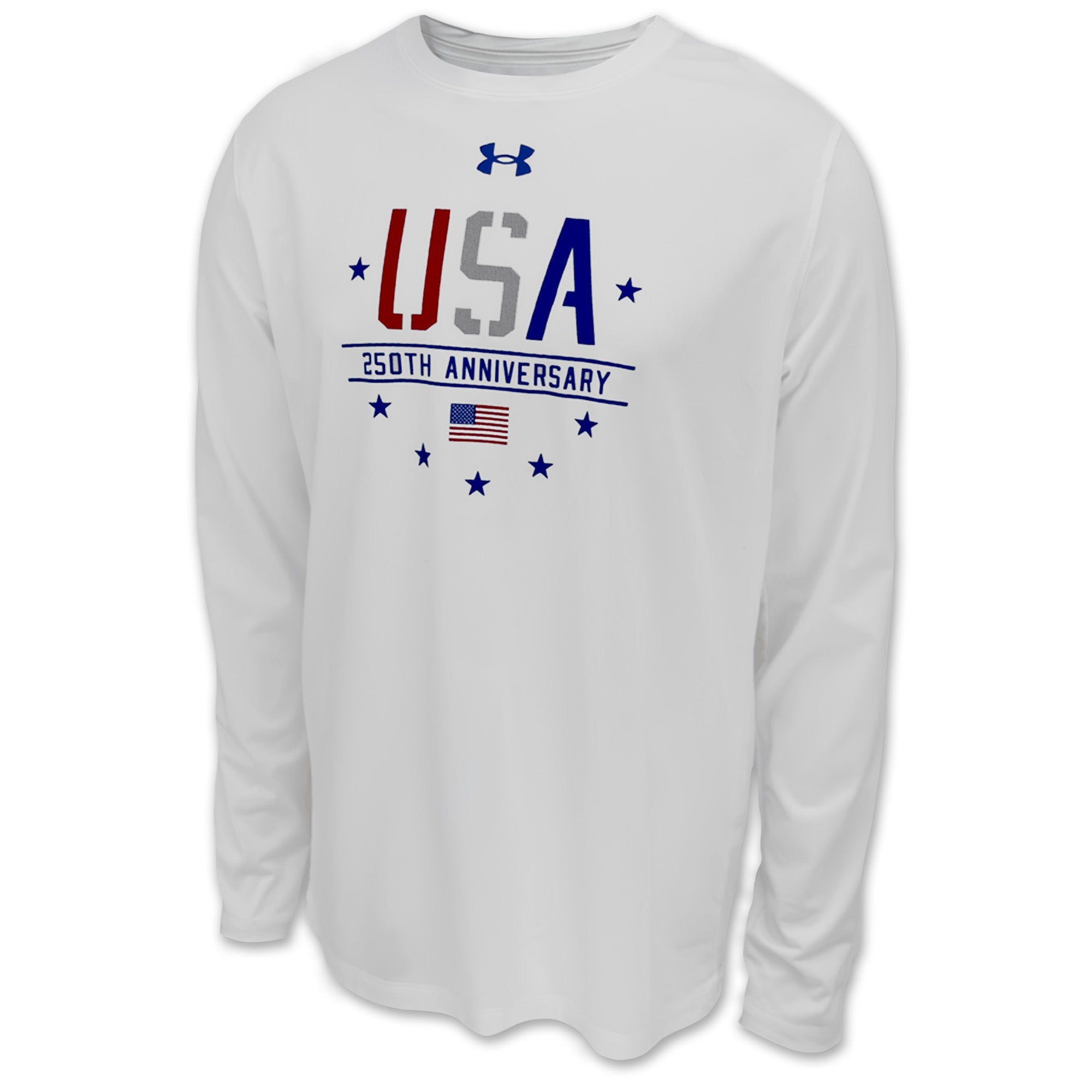 USA 250th Anniversary Under Armour Tech Stretch Long Sleeve T