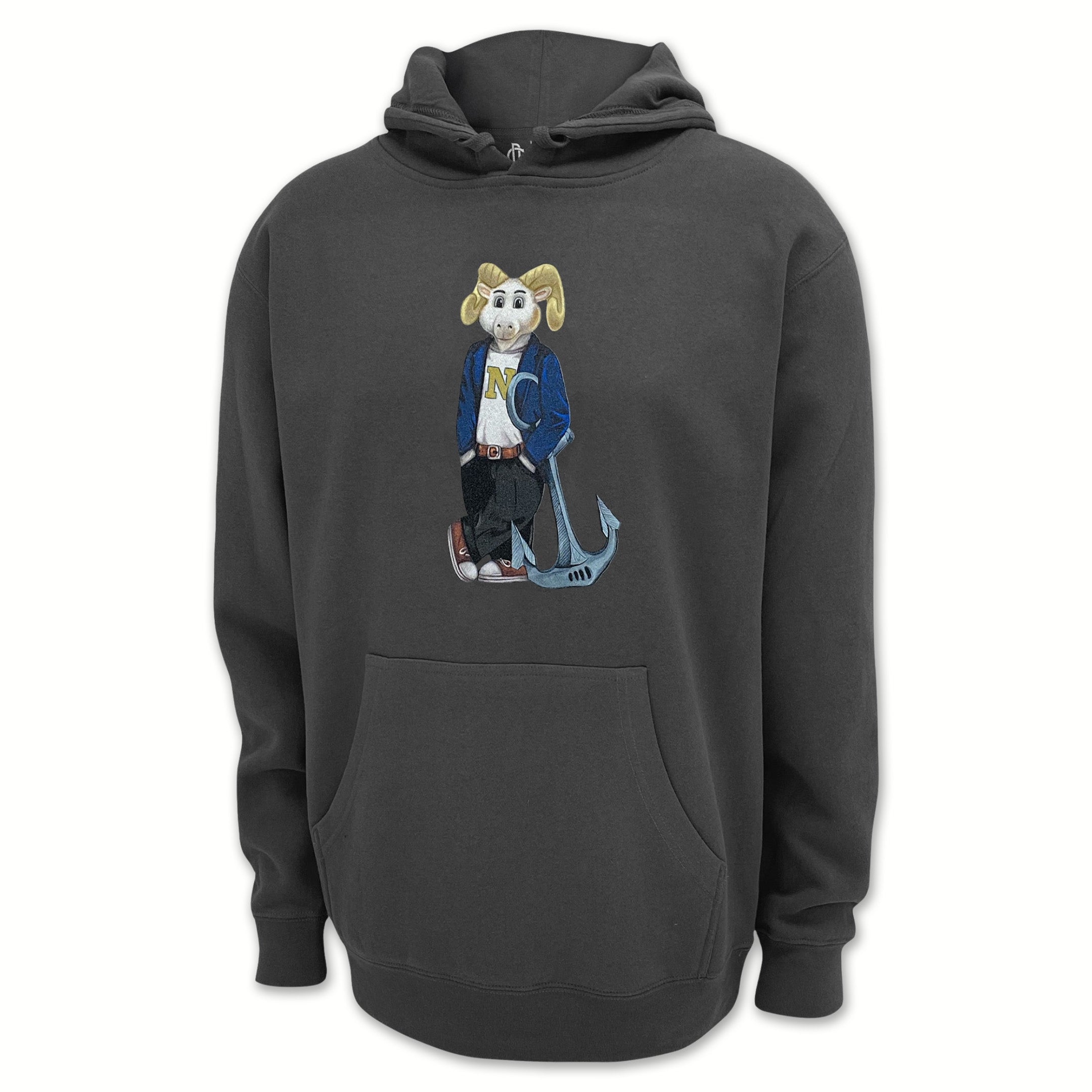 USNA Crew Dog Original Hood (Charcoal) – Navy Gear