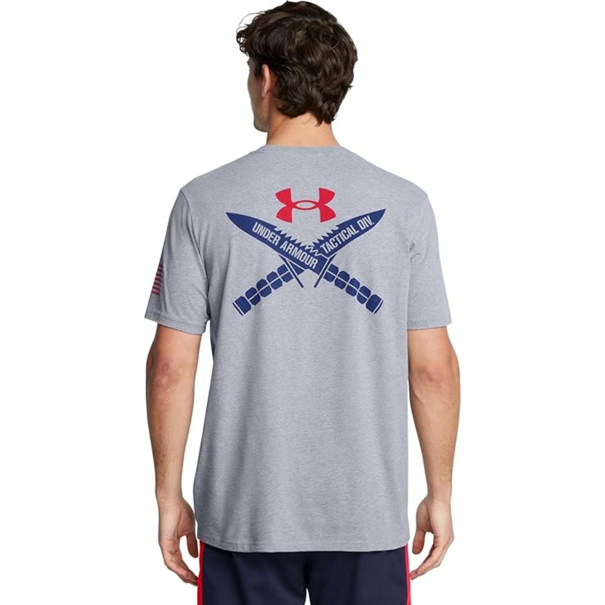 B*E様 未使用 theredthread Under Armour Freedom Tac Logo T-Shirt (Grey) – Navy Gear
