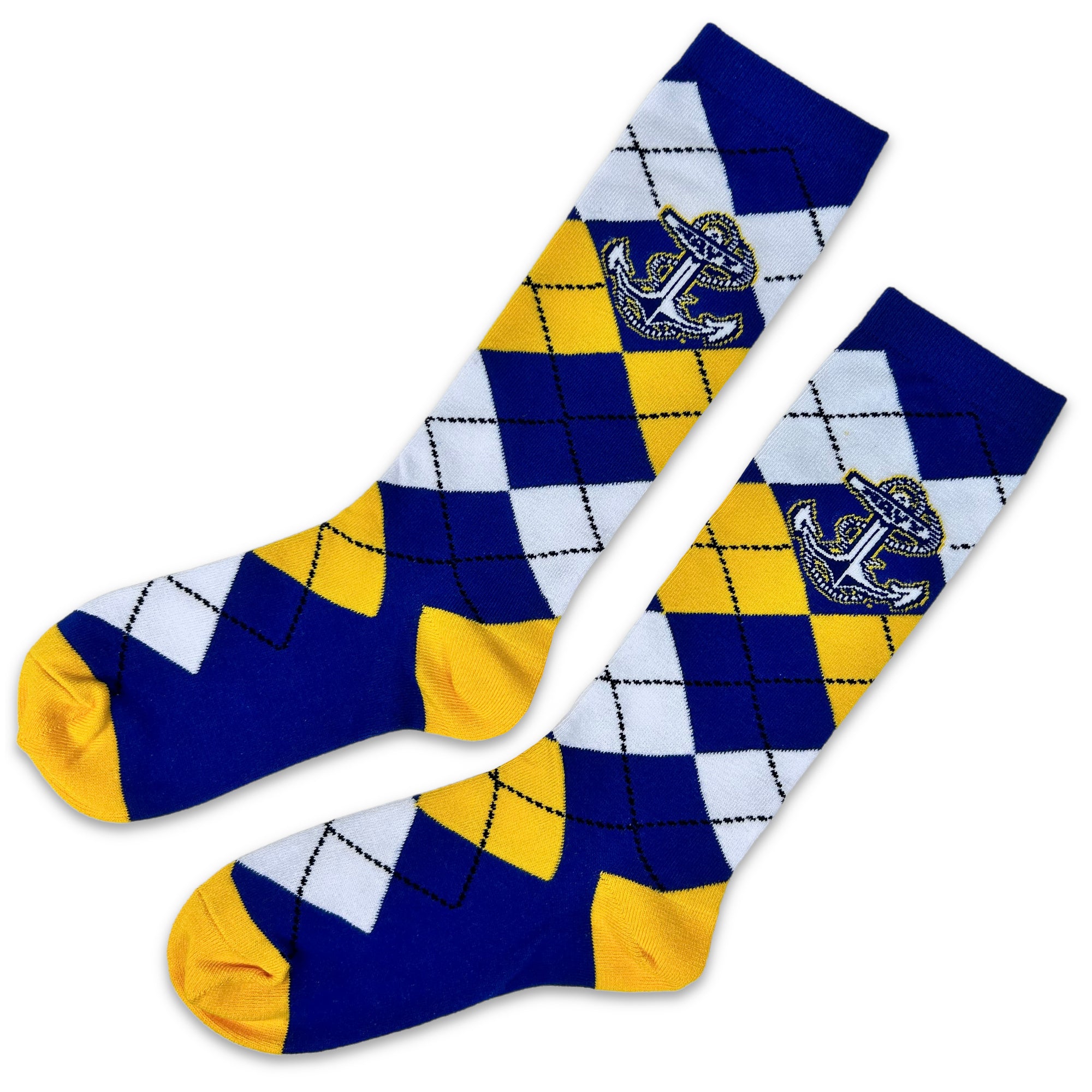 slim fit dress slacks Navy Anchor Dress Argyle Socks – Navy Gear