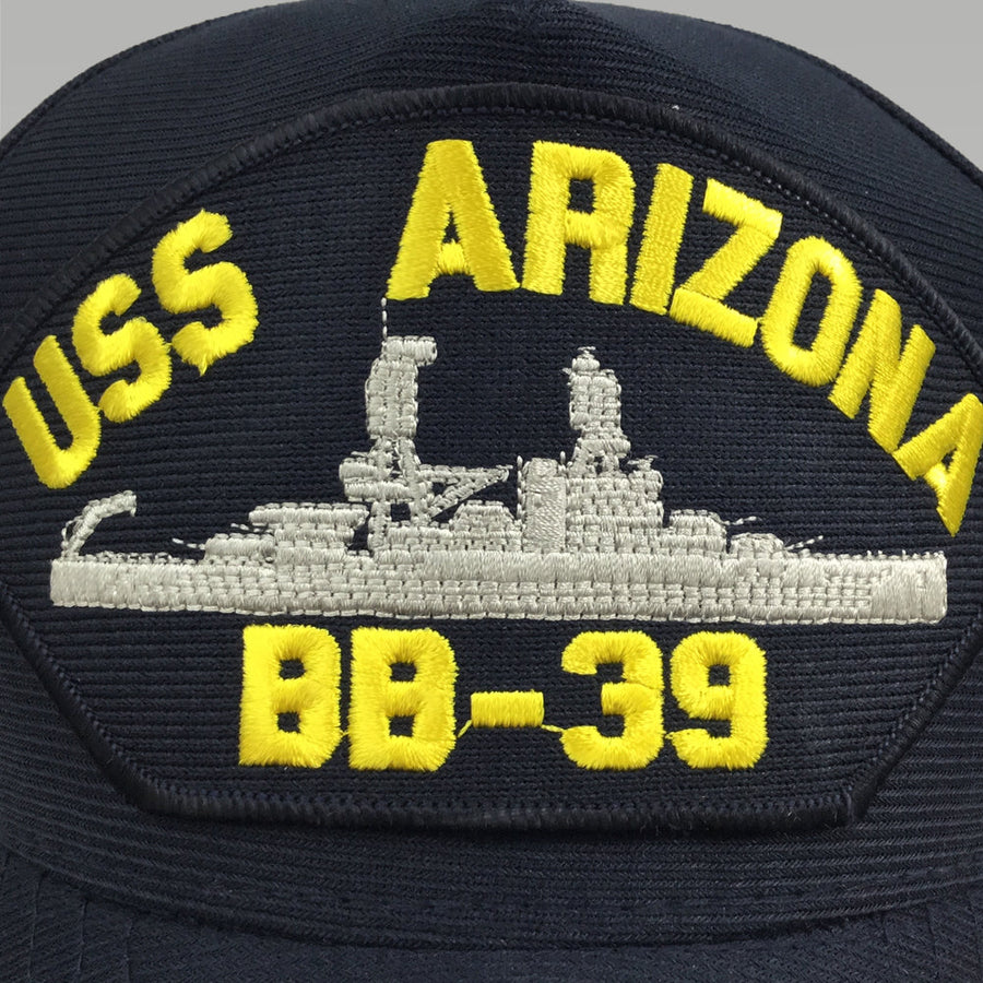 NAVY USS ARIZONA BB-39 HAT 1