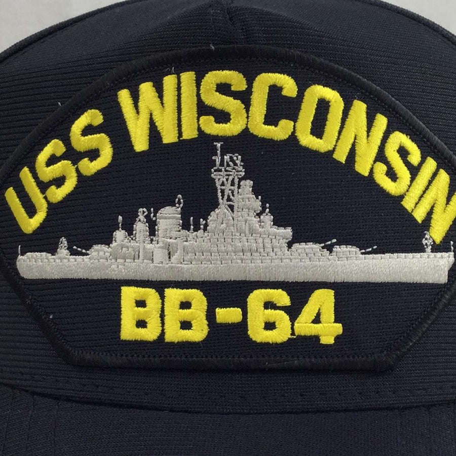NAVY USS WISCONSIN BB64 HAT 1