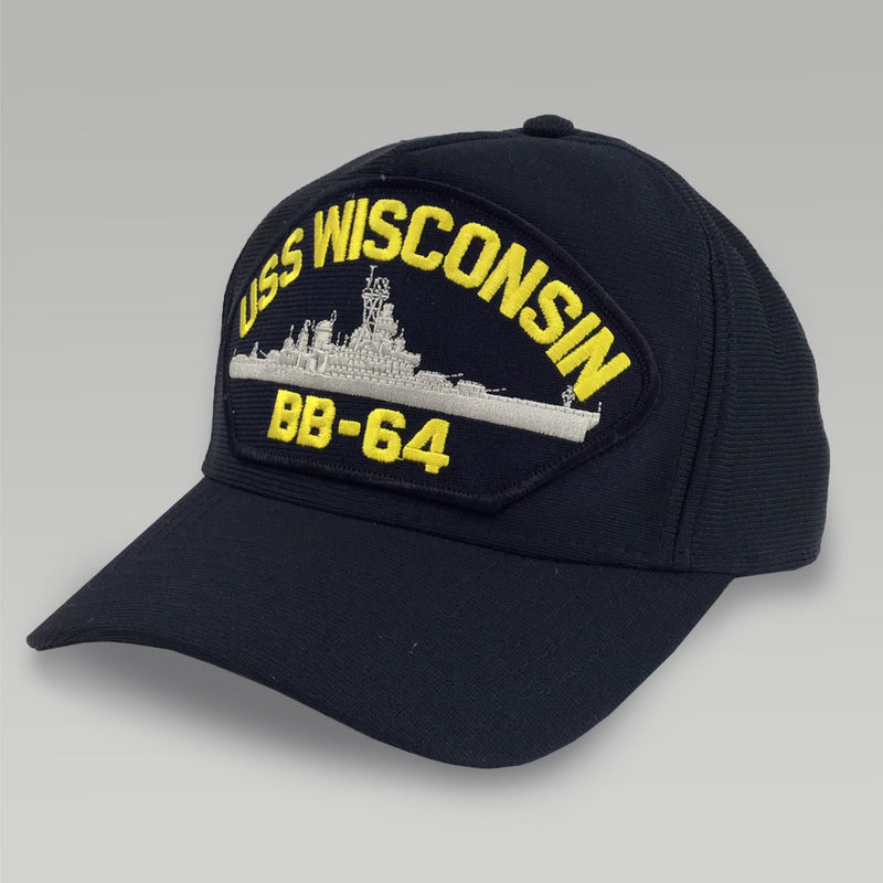 NAVY USS WISCONSIN BB64 HAT