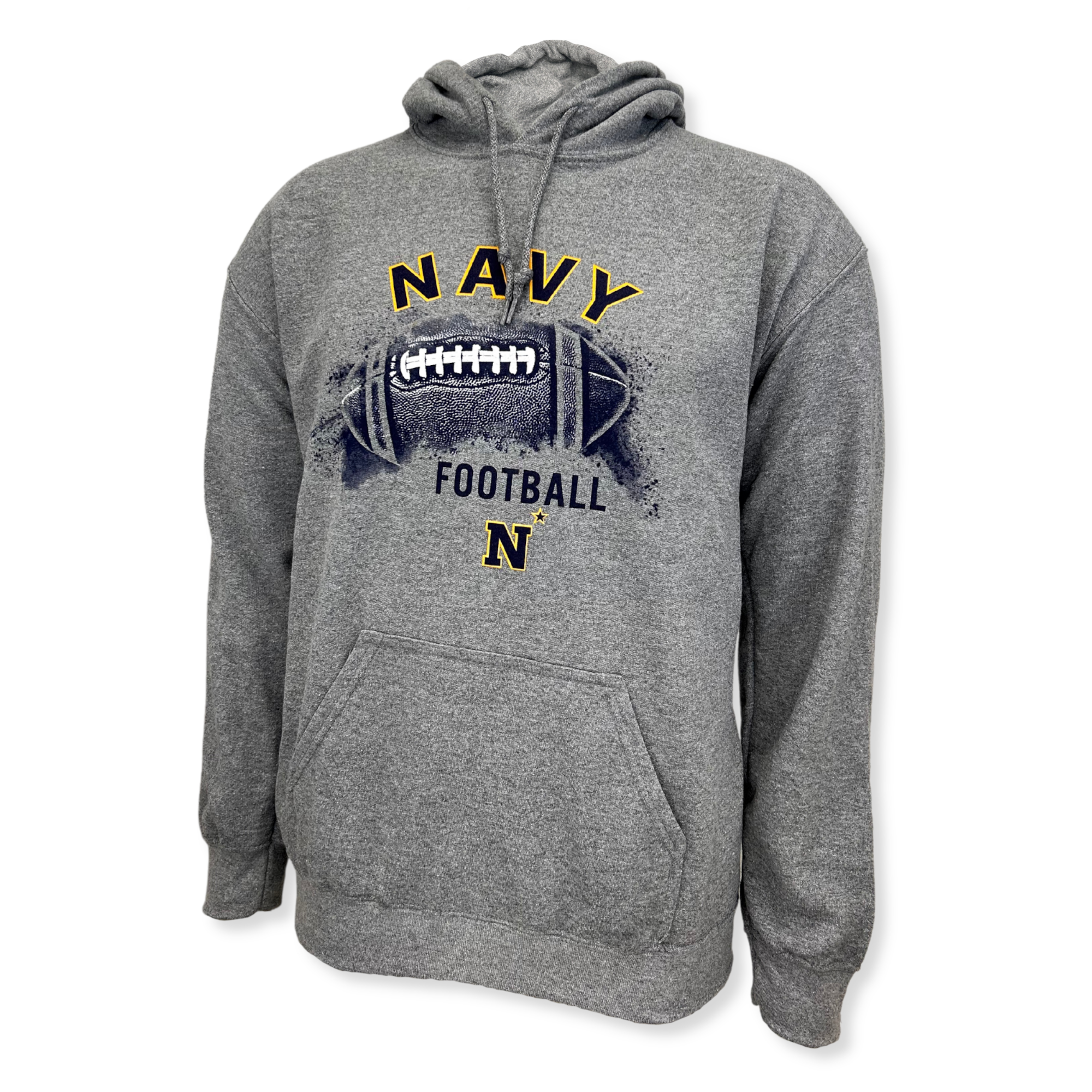 Navy Midshipmen Football Hood (Graphite) – Navy Gear