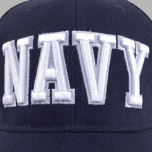 Load image into Gallery viewer, Navy 3D Block Hat