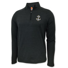 Load image into Gallery viewer, Navy Anchor Performance 1/4 Zip (Charcoal)