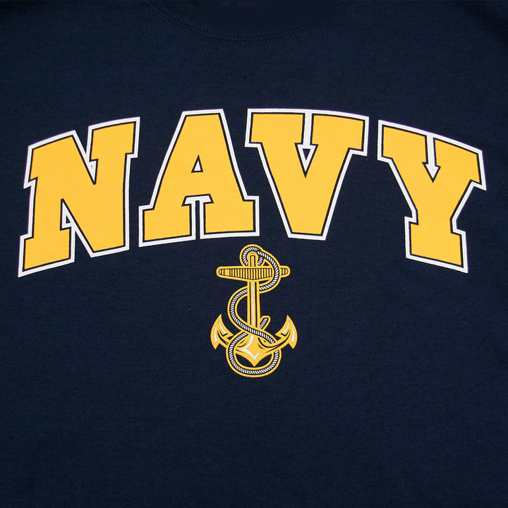 Navy Arch Anchor T-Shirt (Navy)