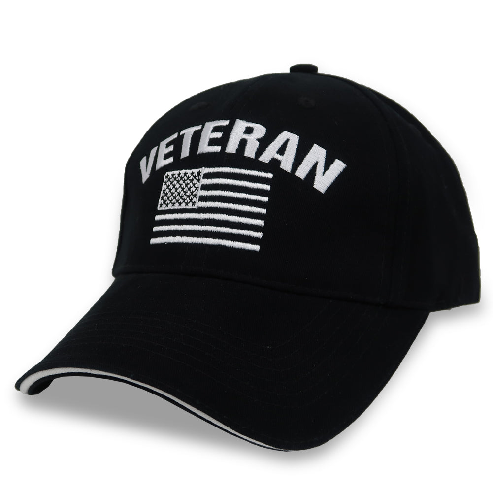 thumbnail image 2 of Maxxilano Army Camo Baseball Cap – Adjustable Military Veteran Hat With American Flag 2 of 6