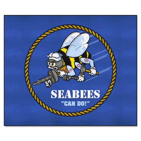 U.S. Navy - SEABEES Tailgater Mat