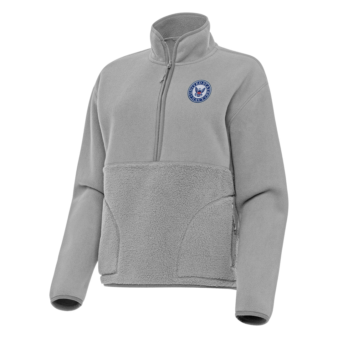 U.S. Navy Seal Women's Figure 1/2 Zip Pullover (Skyscraper)*