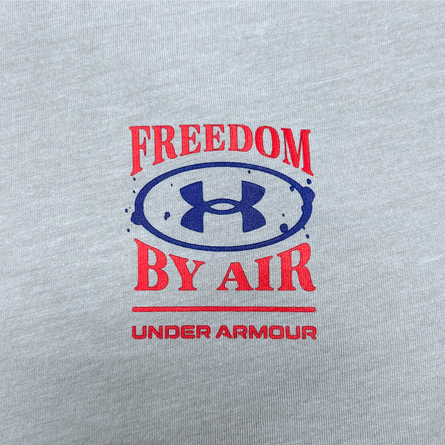 Under Armour Freedom By Air T-Shirt (Steel/Red)