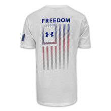 Load image into Gallery viewer, Under Armour Freedom Flag Gradient T-Shirt (White)