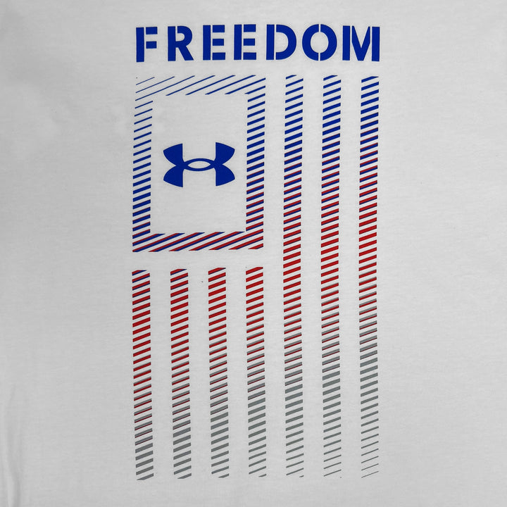 Under Armour Freedom Flag Gradient T-Shirt (White)