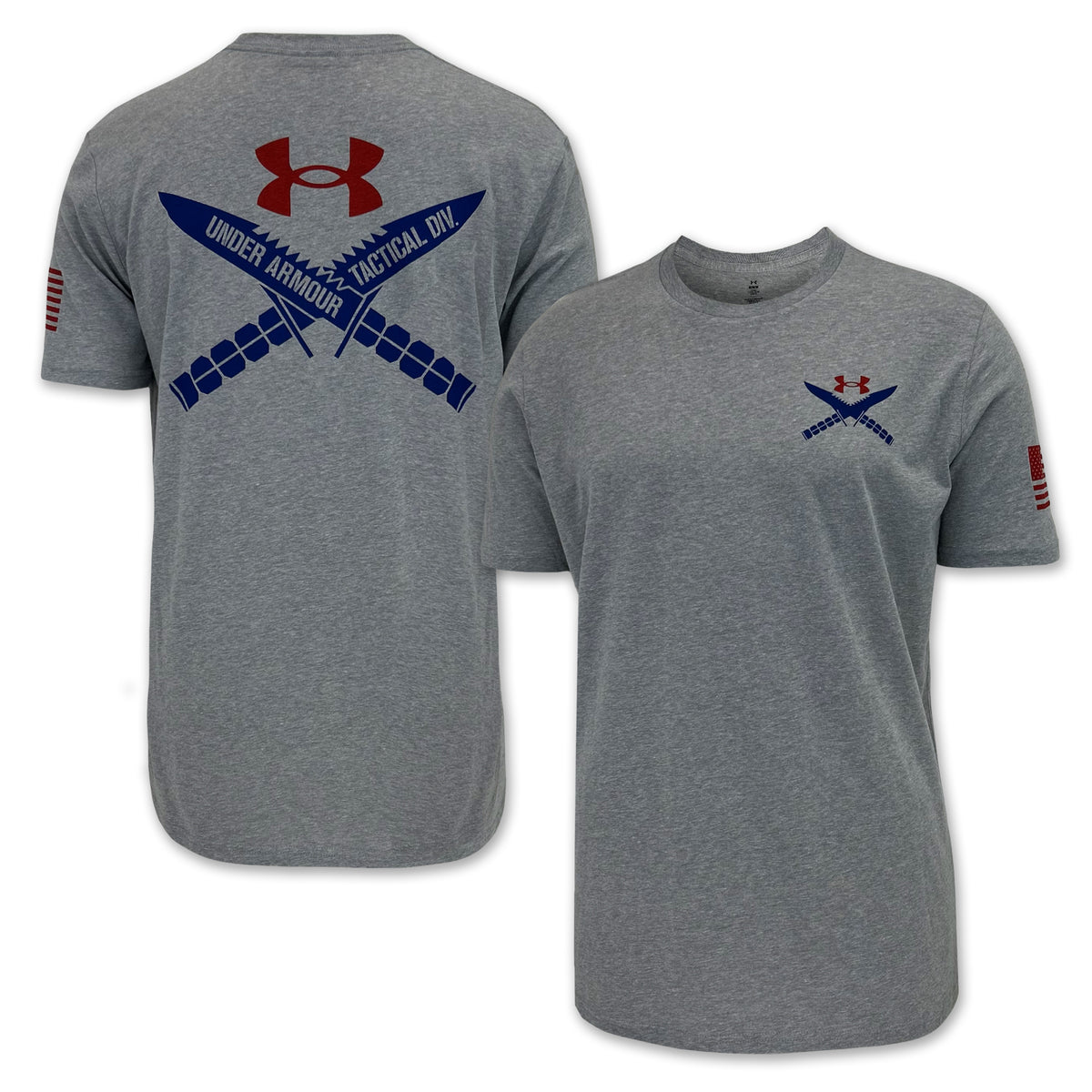 Under Armour Freedom Tac Logo T-Shirt (Grey) Under Armour Freedom Tac Logo T-Shirt (Grey)