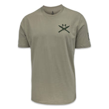 Load image into Gallery viewer, Under Armour Freedom Tac Logo T-Shirt (Sand)