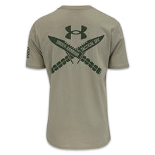 Load image into Gallery viewer, Under Armour Freedom Tac Logo T-Shirt (Sand)