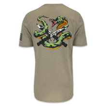 Load image into Gallery viewer, Under Armour Freedom Snake Knife T-Shirt (Sand)