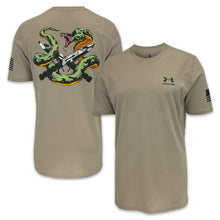 Load image into Gallery viewer, Under Armour Freedom Snake Knife T-Shirt (Sand)