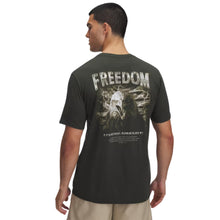 Load image into Gallery viewer, Under Armour Freedom Eagle Flag T-Shirt (OD Green)