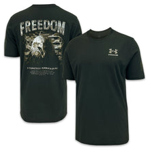 Load image into Gallery viewer, Under Armour Freedom Eagle Flag T-Shirt (OD Green)