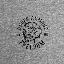Load image into Gallery viewer, Under Armour Freedom Skull T-Shirt (Grey)