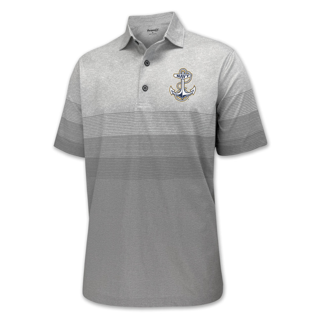 Navy Anchor Belmont Polo