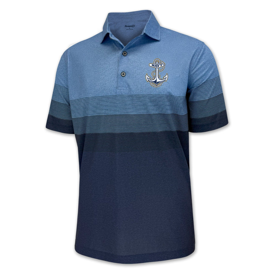 Navy Anchor Belmont Polo