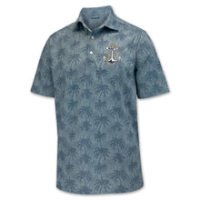 Load image into Gallery viewer, Navy Anchor Charleston Polo