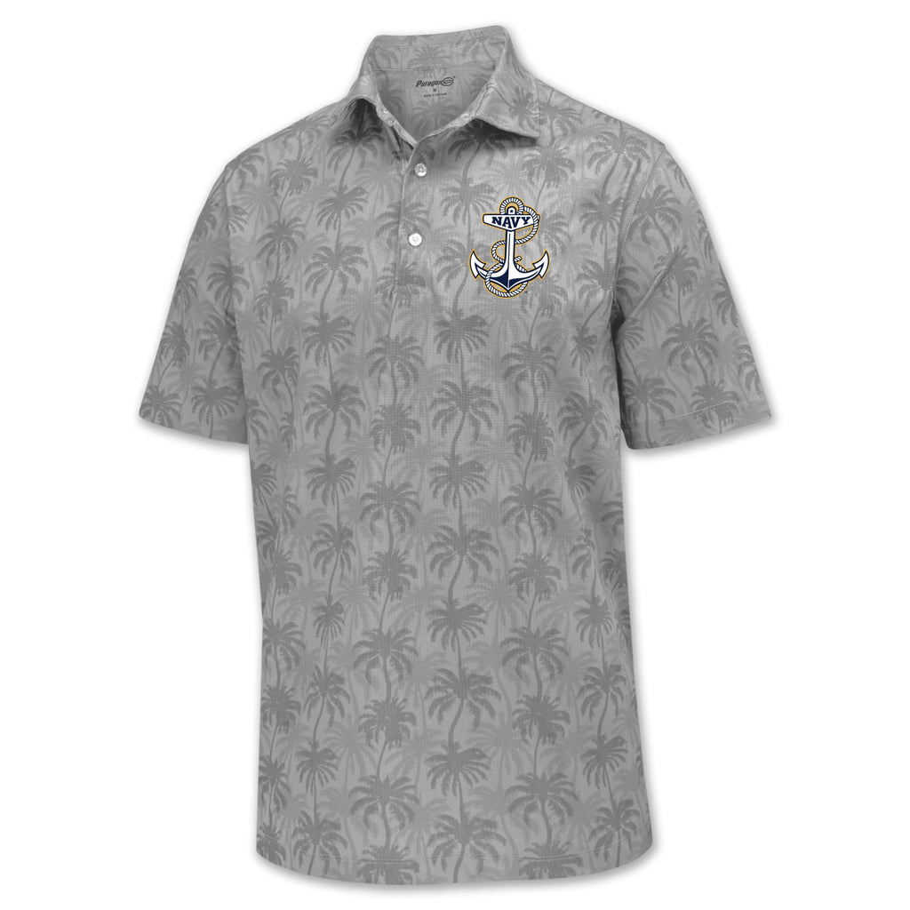 Navy Anchor Charleston Polo