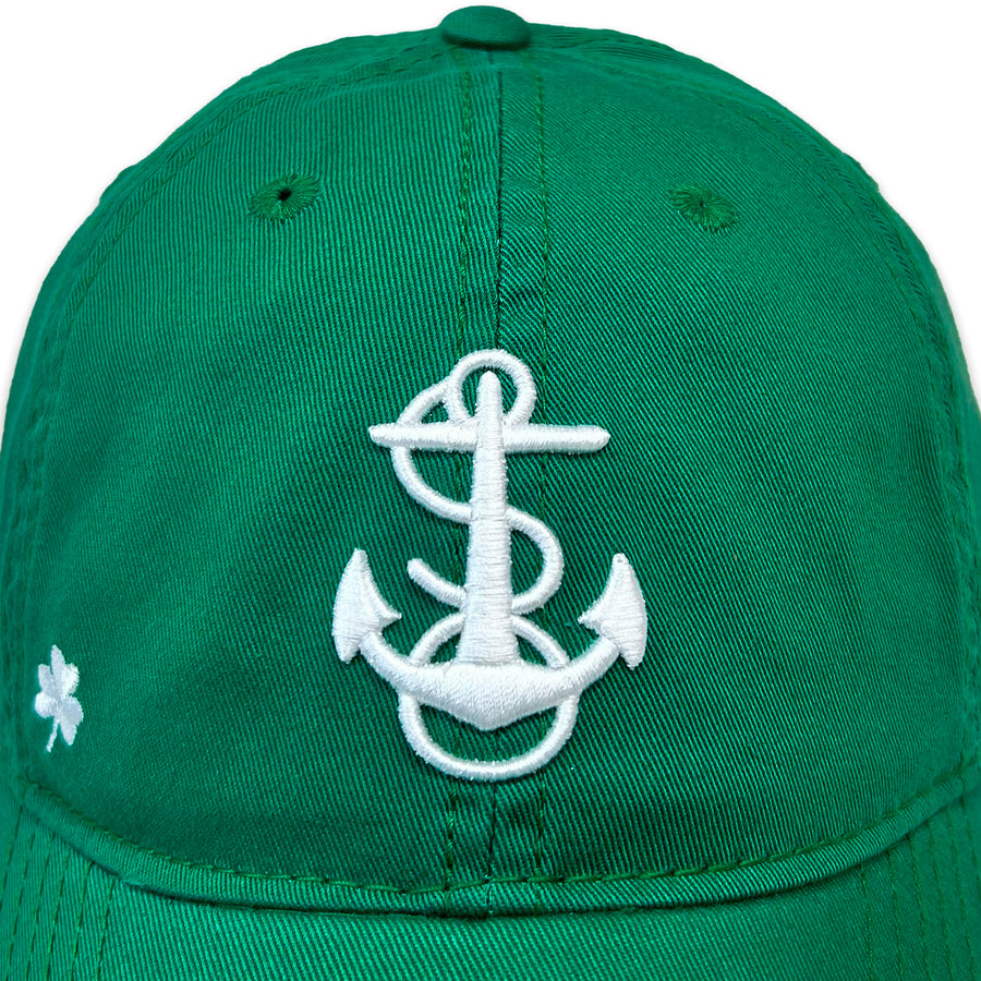 Navy Anchor Shamrock Hat