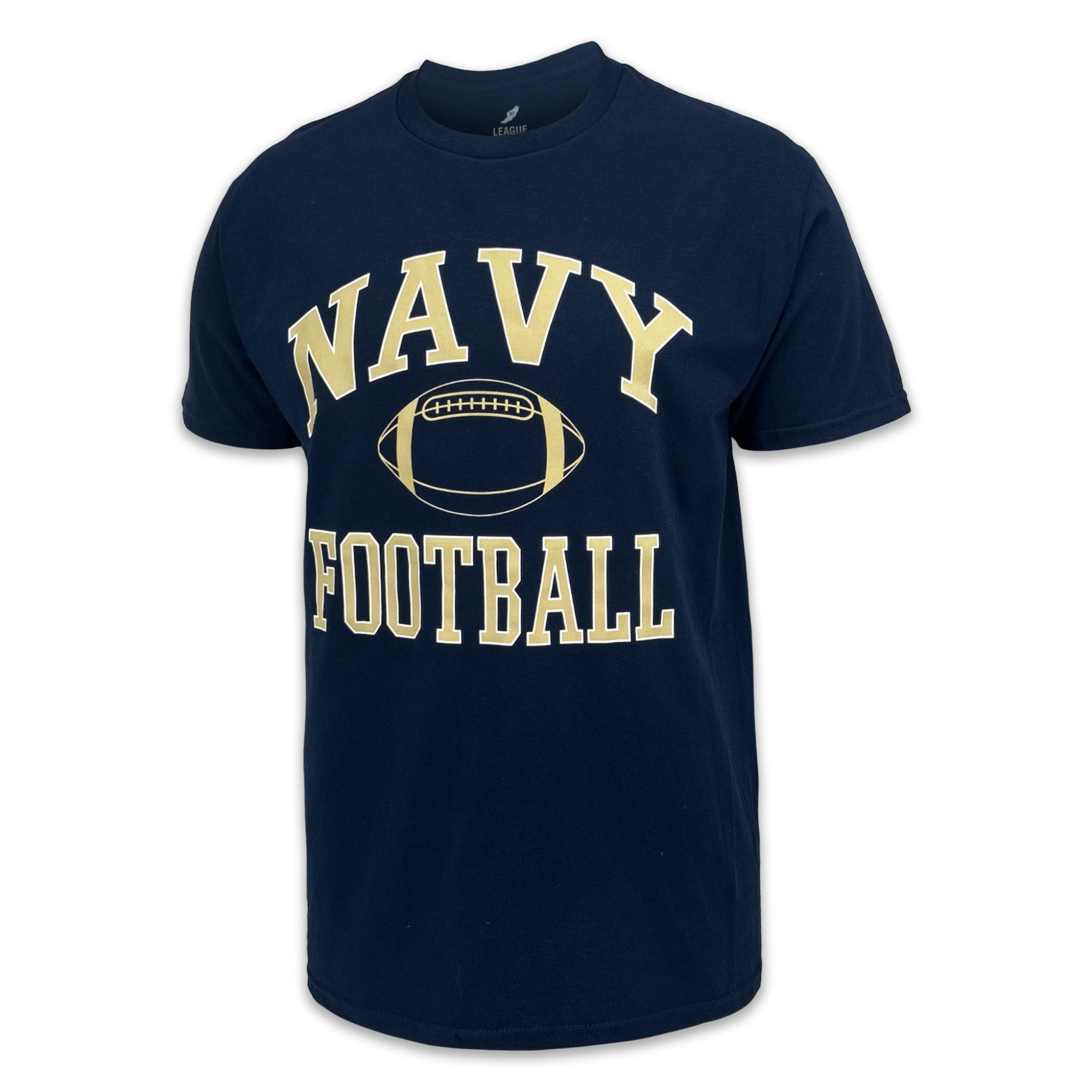 USNA フットボールTシャツ '70~'80 XL USNA Football T-Shirt (Navy) – Navy Gear