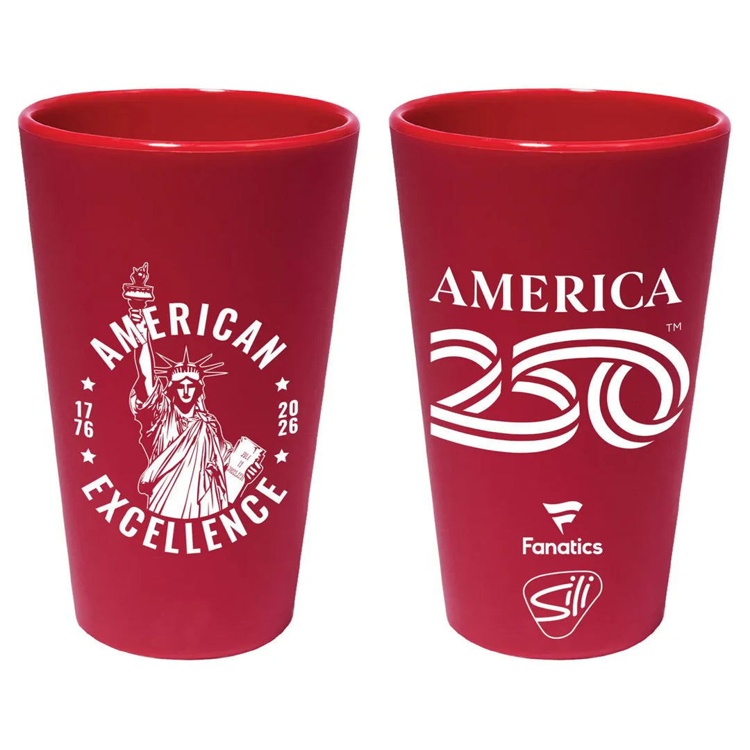 America 250 Silicone Pint Glass (16 oz)