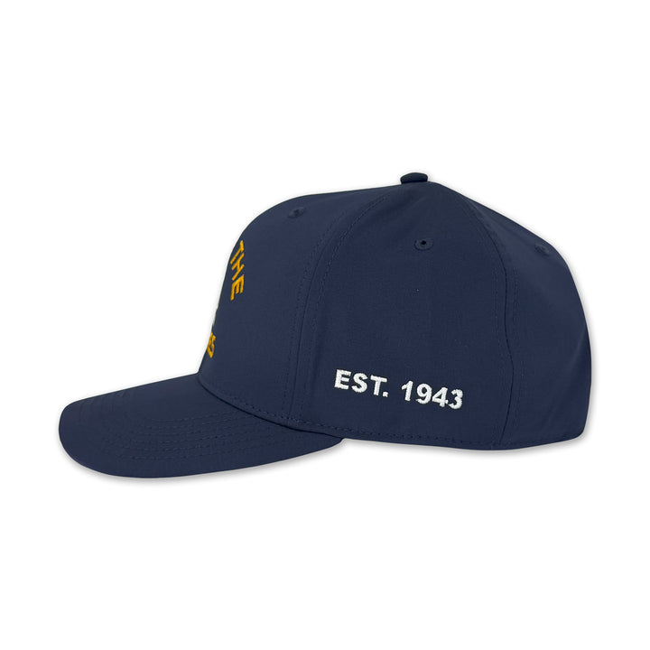 Navy Fear The Bones Skull Hat (Navy)