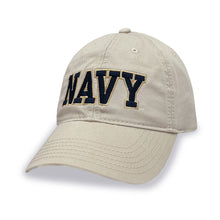 Load image into Gallery viewer, Navy Classic Low Profile Hat (Stone)