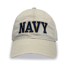 Load image into Gallery viewer, Navy Classic Low Profile Hat (Stone)