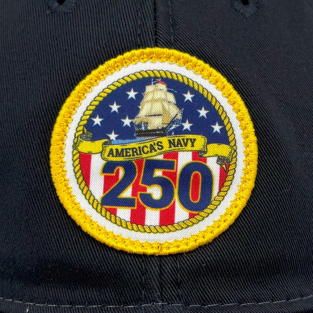 Navy Tractor Baseball Hat main image 0