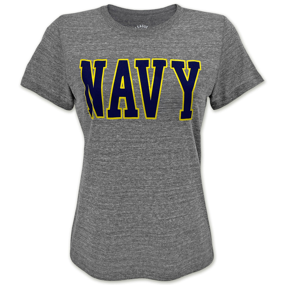 Navy Ladies Intramural Classic T-Shirt (Grey)