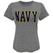 Load image into Gallery viewer, Navy Ladies Intramural Classic T-Shirt (Grey)