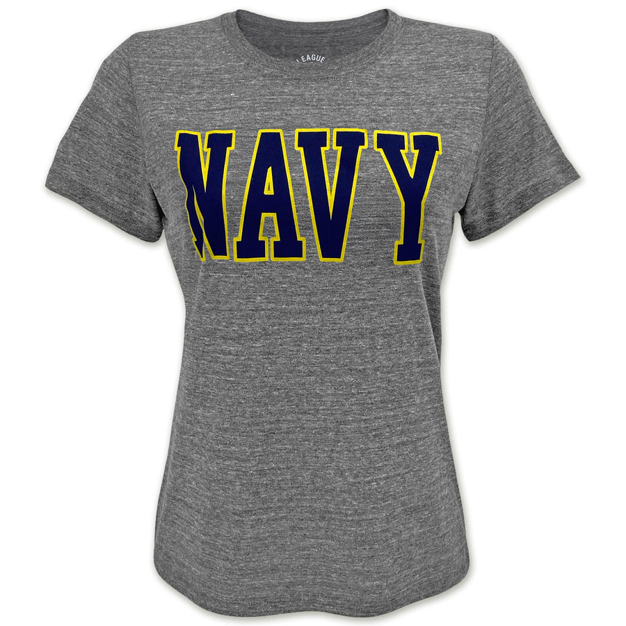 Navy Ladies Intramural Classic T-Shirt (Grey)