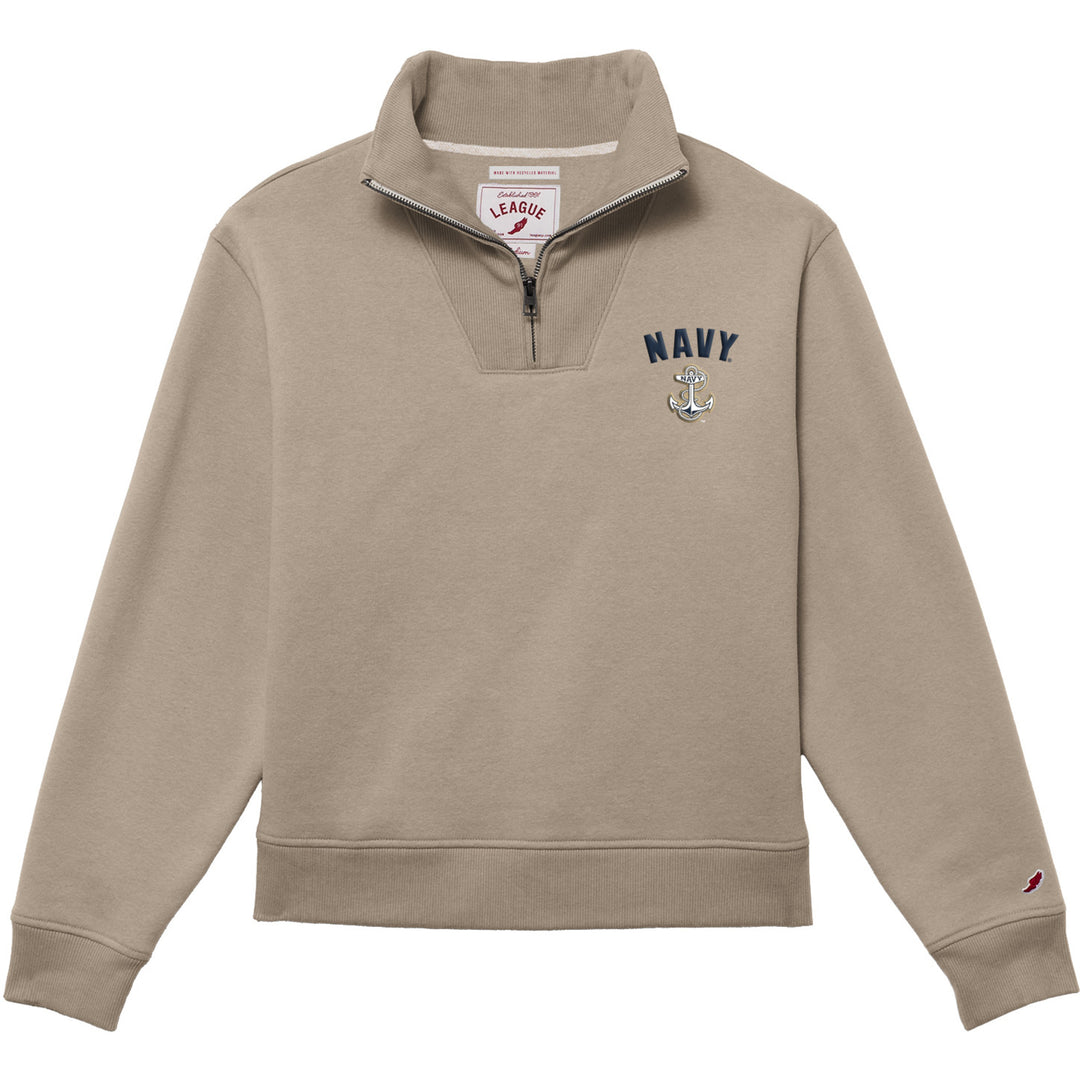 Navy Womens 1991 1/4 Zip (Khaki)*