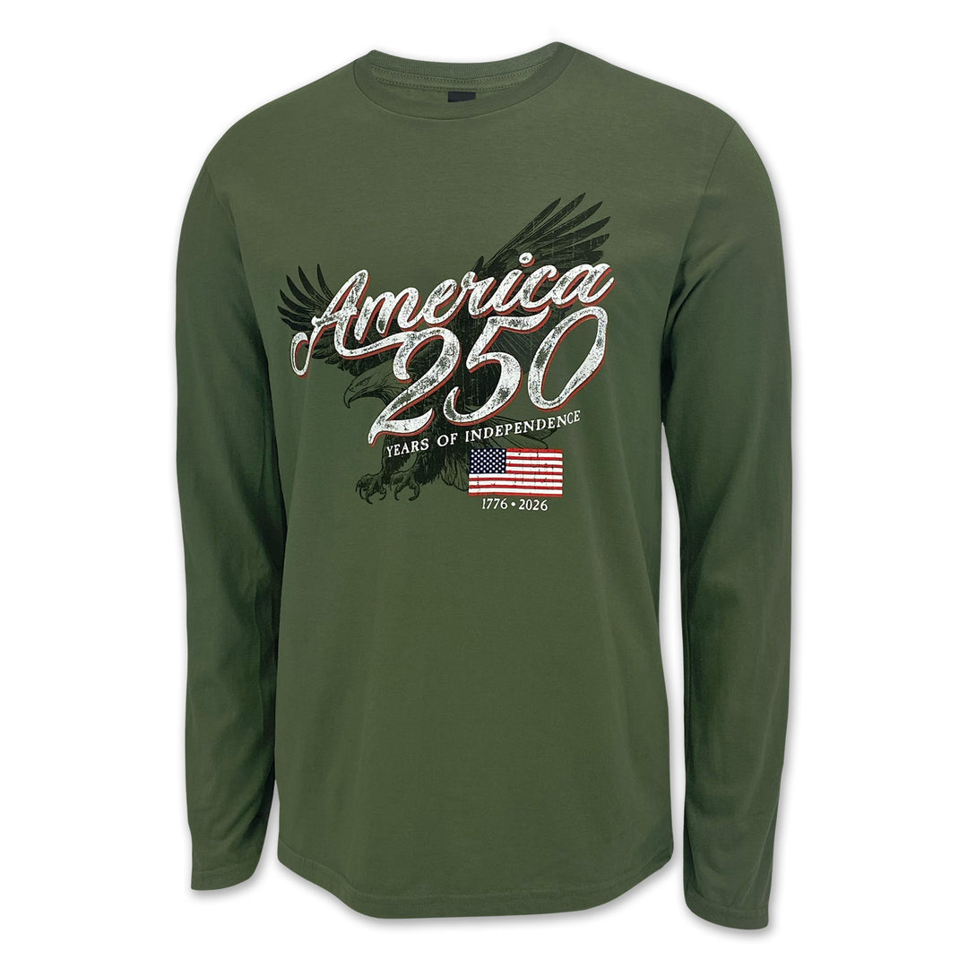250 Years of Independence Long Sleeve T-Shirt (OD Green)