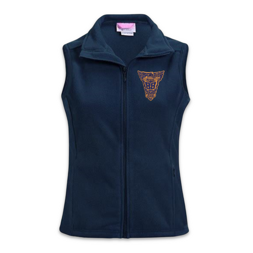 USNA Class of 88 Ladies Microfleece Vest (Navy)