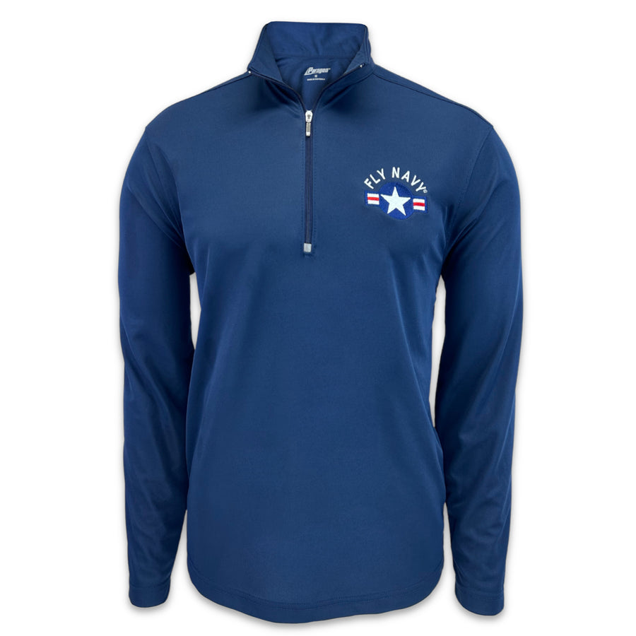 Navy Fly Navy Performance 1/4 Zip (Navy)